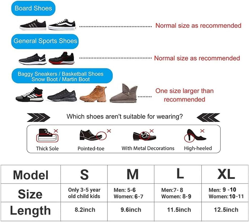 Waterproof Shoe Covers, Non-Slip Water Resistant Overshoes Silicone Rubber Rain Shoe Cover Outdoor Cycling Protectors Apply to Men, Women, Kids (Small, Black) | Lightweight Portable Overshoe Protector, Suitable for Cycling Outdoor Daily Use