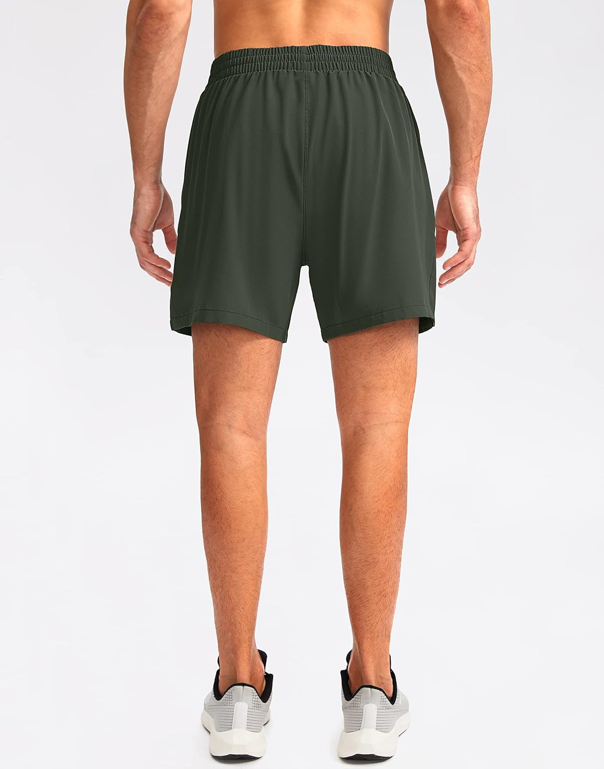 Men'S Workout Running Shorts 5"/7"/9" Lightweight Gym Athletic Shorts for Men with Zipper Pockets